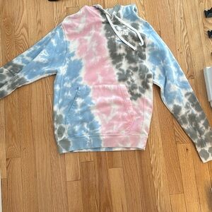 tie dye nike sweater